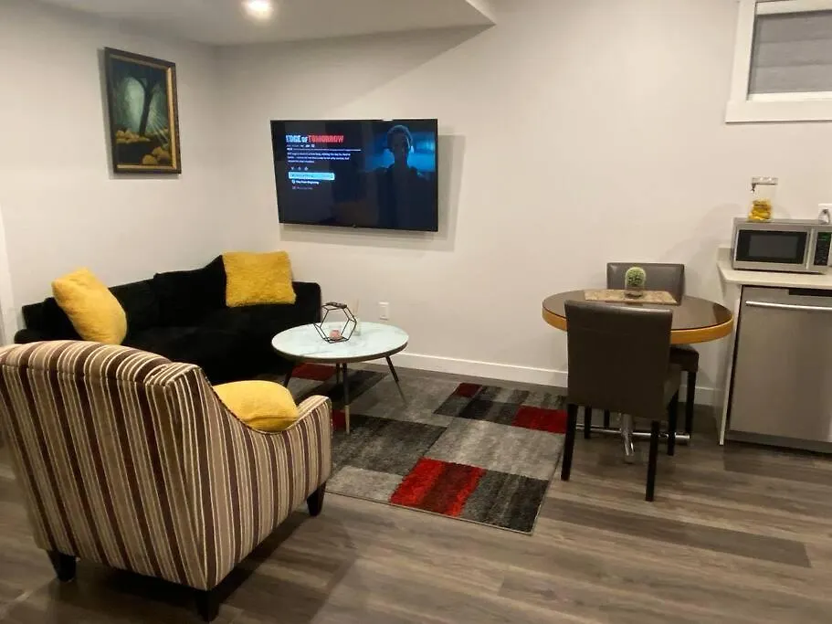 Apartment Modern Cozy 2 Bedroom Basement Near Wem Edmonton Canada